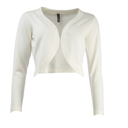 NED vest ecru Nikitas LS Flat Knit