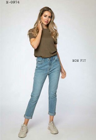 Il Dolce M-0974 Light blue Romy Jeans