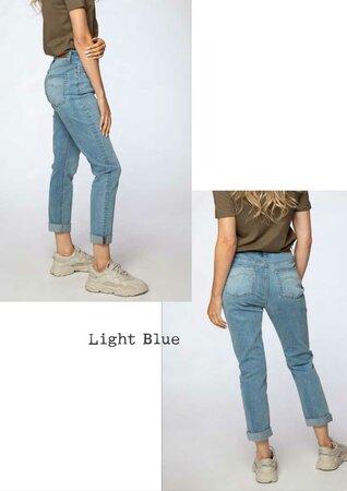 Il Dolce M-0974 Light blue Romy Jeans