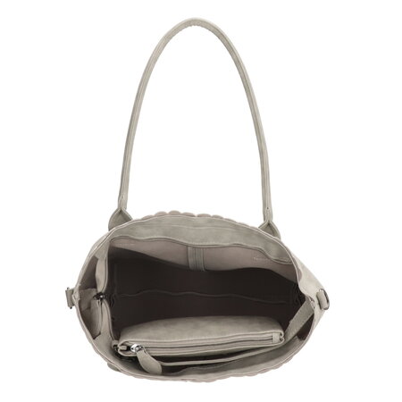 Beagles Shopper Light Grey + portemonnee 20165