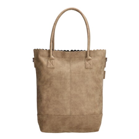 Beagles Shopper Light Taupe + portemonnee 20165