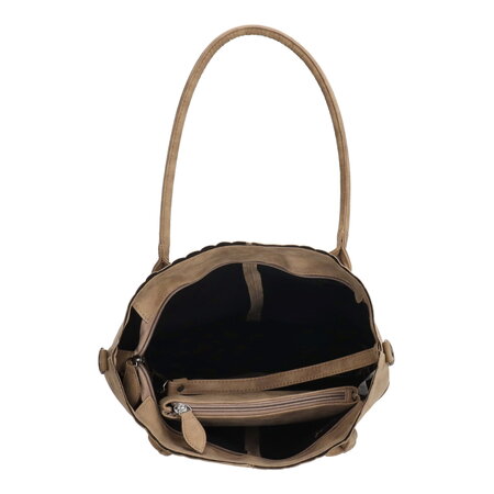 Beagles Shopper Light Taupe + portemonnee 20165