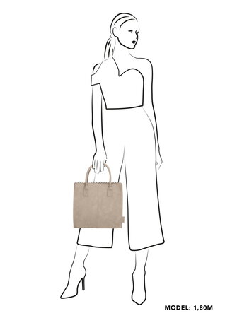 Beagles Shopper Light Grey klein