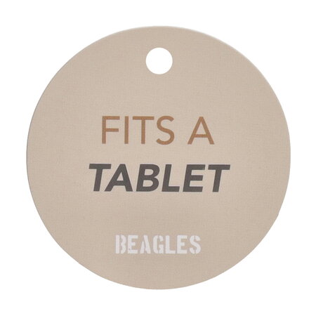 Beagles Shopper Light Grey