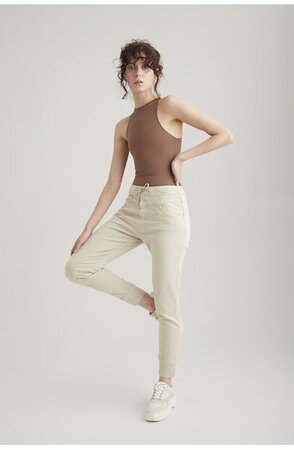 COJ slim jogger Mila sand 01 (lengte 30)