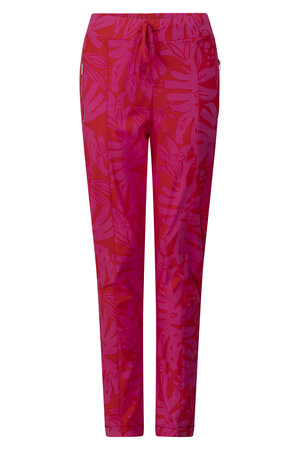 232 Zoso Printed Travel pant Vicky - fiery red / multi