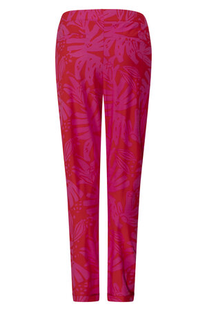 232 Zoso Printed Travel pant Vicky - fiery red / multi