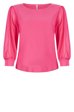 232 Zoso Splendour top Claire - bright pink