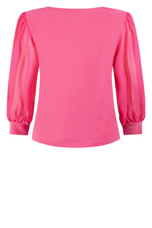 232 Zoso Splendour top Claire - bright pink