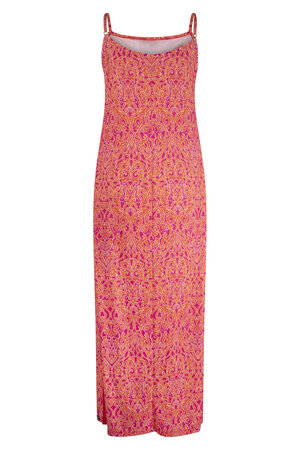 Zoso 233 Belize jurk fuchsia / orange