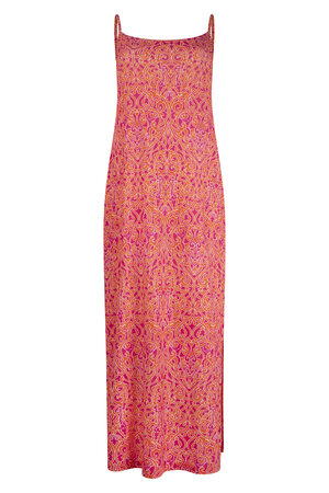 Zoso 233 Belize jurk fuchsia / orange