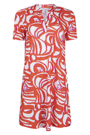 Zoso Quincy Splendour printed dress - orange