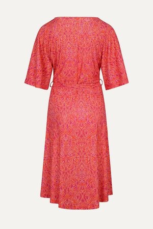 233 Zoso Patty Splendour printed dress - fuchsia/orange