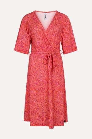 233 Zoso Patty Splendour printed dress - fuchsia/orange