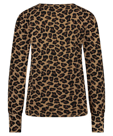 Lady Day shirt Tanisha leopard print - travel