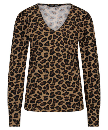 Lady Day shirt Tanisha leopard print - travel