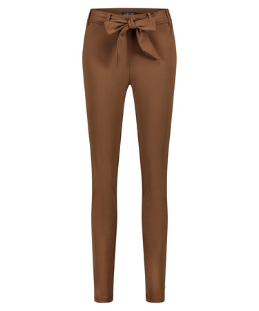 Lady Day travel pant Paige broek - Tobacco