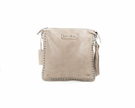Bag2Bag - Dames schoudertas San Diego - Grey/Taupe