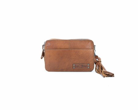 Bag2Bag - Dames schoudertas Barrow - Cognac