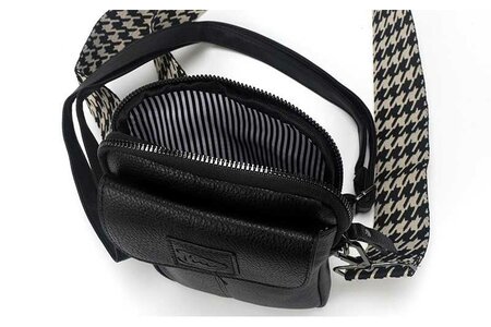 Ook-Leuk telefoontasje Groet new black - zwart