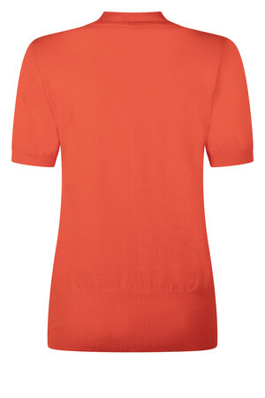 Zoso 234 Marnix knitted turtle neck sweater - orange