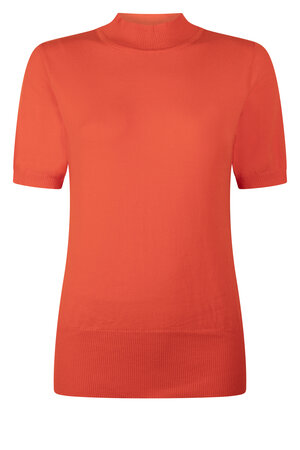 Zoso 234 Marnix knitted turtle neck sweater - orange