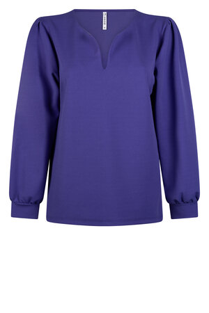 Zoso 234 Percey Crepe Blouse - paars purple