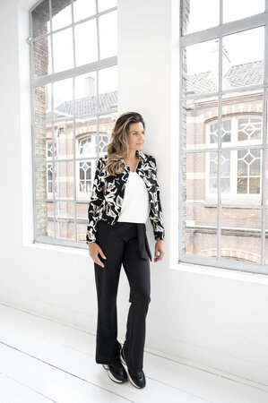 234 Zoso Crepe trouser Merle black
