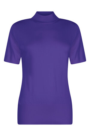 Zoso 234 Marnix knitted turtle neck sweater - purple