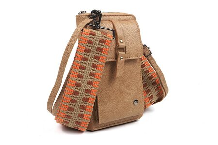 Ook-Leuk telefoontasje Zafra new - camel