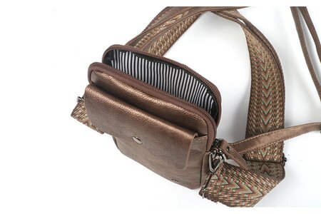 Ook-Leuk telefoontasje Groet new - brons