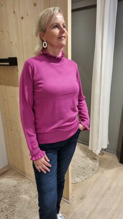 NED coltrui - Ruffle LS Brei Purple Orchid 23W1-U106-16