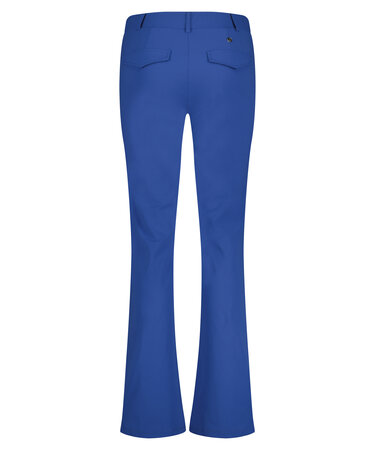 Lady Day Poppy travel flared broek - Kobalt M12.475.1518