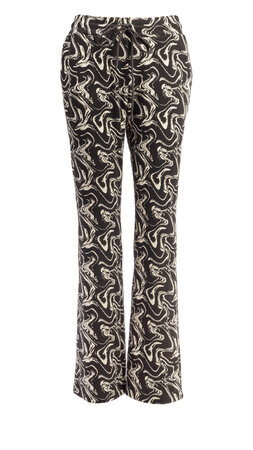 NED broek Ballou Black Spooky Waves Jaquard 23W2-PP075-04
