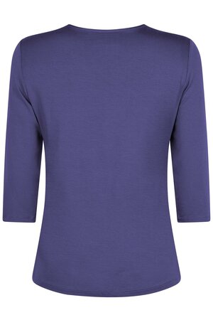 Zoso 234 Lyan Luxury v neck shirt - purple paars
