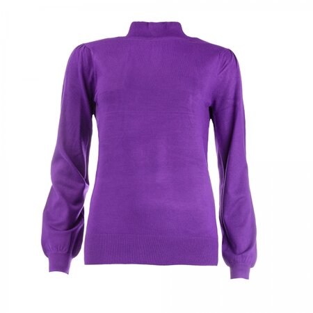 NED trui - Keran LS Brei Acai/paars23W1-U106-12