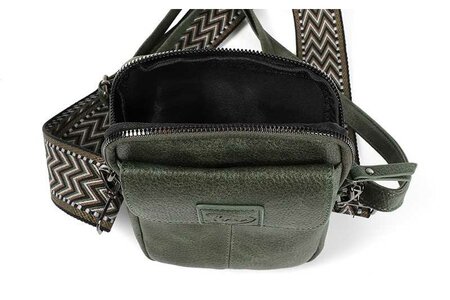 Ook-Leuk telefoontasje Groet new - dark green