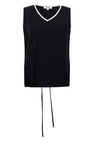 Zoso 253 tamara travel top - Black