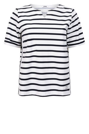 Zoso 253 Debby shirt - White/Black