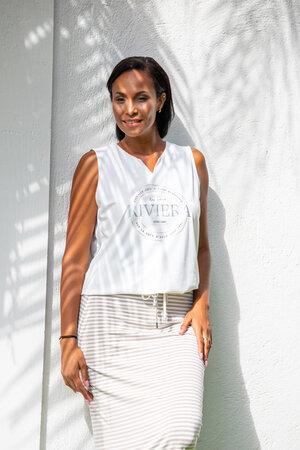 Zoso 253 Marcy travel top - White