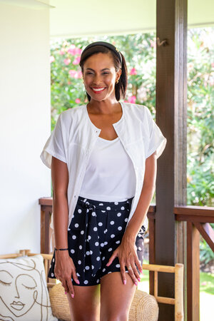 Zoso 253 Channa blouse - white