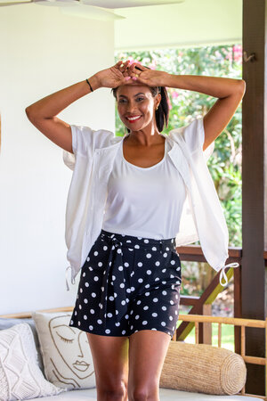 Zoso 253 Channa blouse - white