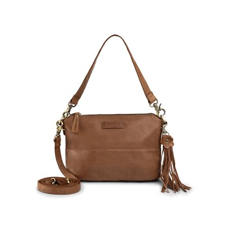 Bag2Bag schoudertas Nora - Porto Cognac