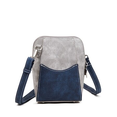 Hi-di-Hi little Paradise - schoudertas - crossbody - grey/navy blue