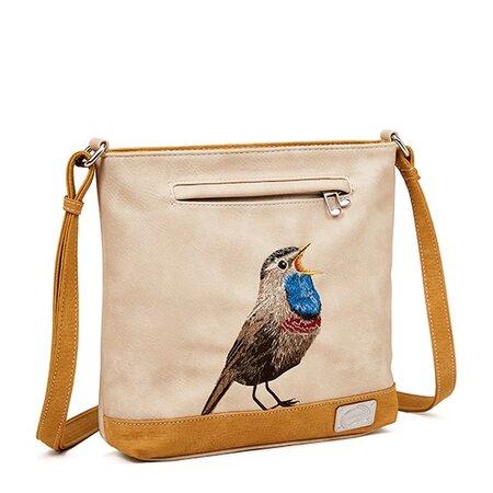 Hi-di-Hi Appetizer - schoudertas - crossbody - beige/cognac