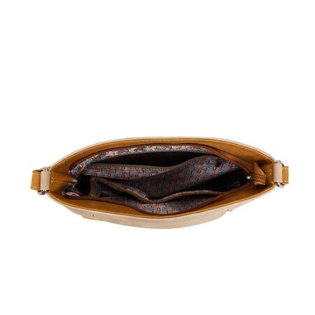 Hi-di-Hi Appetizer - schoudertas - crossbody - beige/cognac