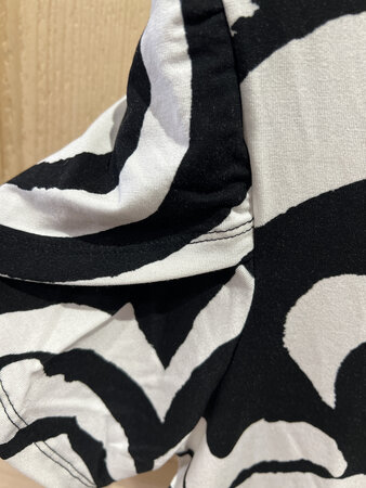 Zoso 253 Claudia shirt - Black/White