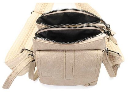 Ook-Leuk telefoontasje Tyler - licht taupe