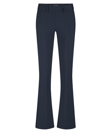Lady Day Poppy bonded flared broek travel - Blue (L21.275.2725)