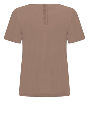 Zoso 254 Felicia Travel Top - Mocha